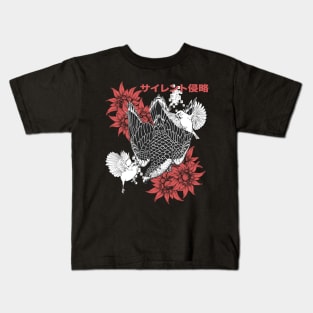 Birds of Prey falcon illustration Kids T-Shirt